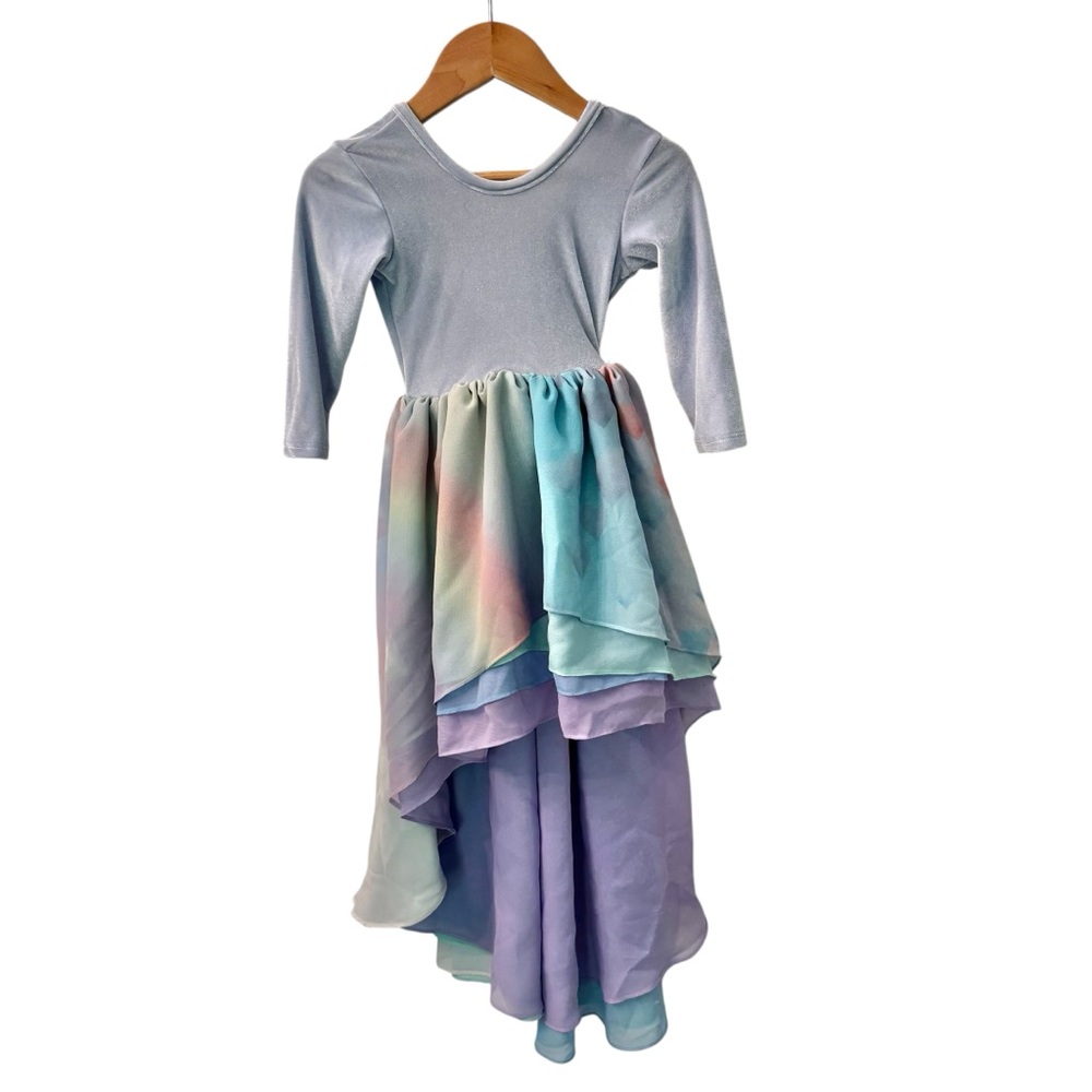 NWT Pleiades Designs What Dreams Are Made of Rainbow Dress Sz 3T